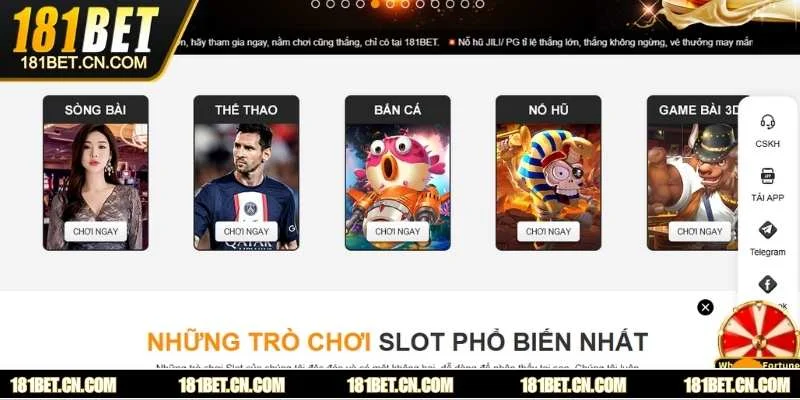 Tổng quan nhanh về bắn cá đổi thưởng 181BET